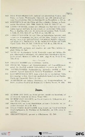 Dosen (Nr. 1033-1098)