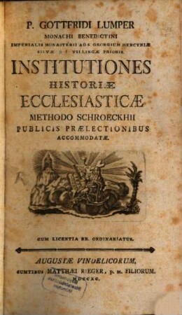 Institutiones historiae ecclesiasticae