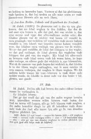 IV. Eide