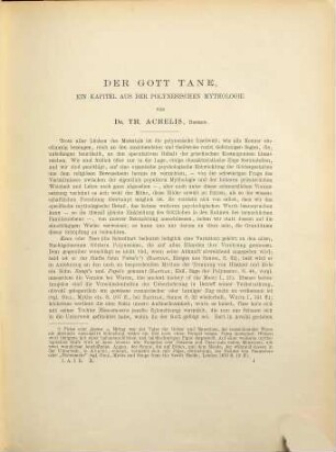 Internationales Archiv für Ethnographie : = Archives internationales d'éthnographie. 10. 1897