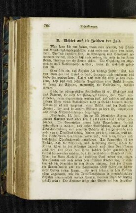 Achtet auf die Zeichen der Zeit