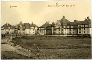 Bautzen. Kaserne des 3. Feld-Artillerie-Regiments No. 28