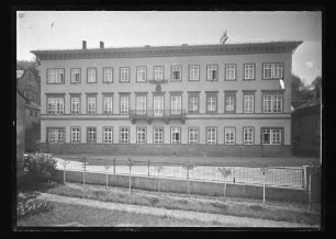 Gebäude mit Reichsadler (Kreisleitung, heute: Eichelgasse 56 B-W Bank)