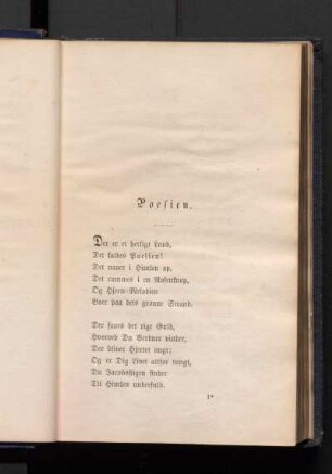 Poesien.