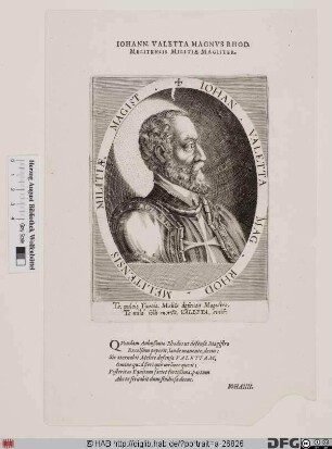 Bildnis Jean Parisot de La Valette