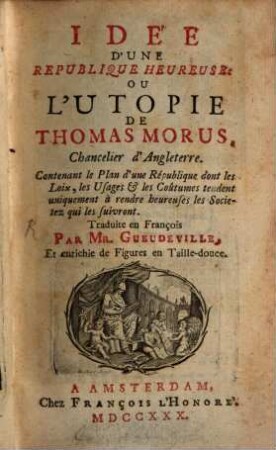 Idée d'une Republique heureuse