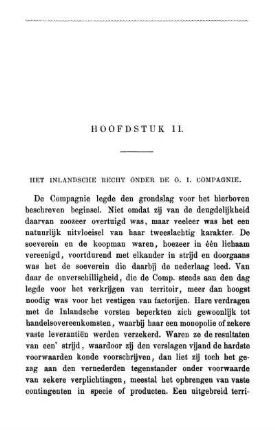 Hoofdstuk II. Het inlandsche Recht onder de O. I. Compagnie.