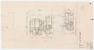 Wohnhäuser Alt-Wittenau 62, 63 / Eichborndamm 243, Berlin-Reinickendorf: Grundriss 1. Obergeschoss 1:100