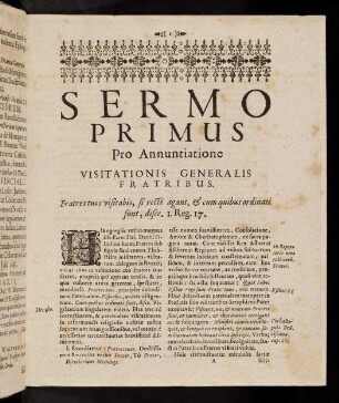 1-11, Sermo primus-tertius