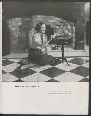 Nuestro gran mundo : María Ines Victoria Chevalier [fotografía]