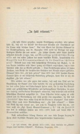 190-212 "Zu spät erkannt"