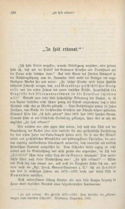 190-212 "Zu spät erkannt"