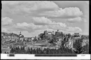 Jugendburg und Stadt Hohnstein