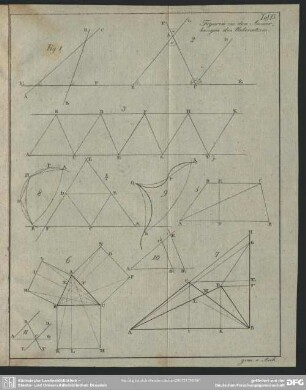 Elemente der Geometrie. Taf: 15.