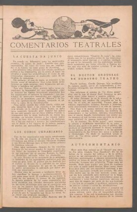 Comentarios teatrales