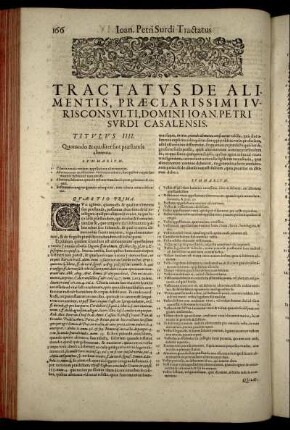 Titulus IIII. Quomodo & qualiter sint præstanda alimenta.
