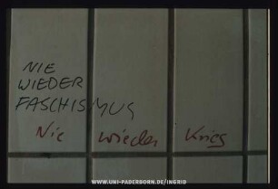 NIE WIEDER FASCHISMUS