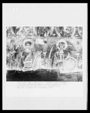Die Kriegerheiligen Demetrius von Saloniki und Georg