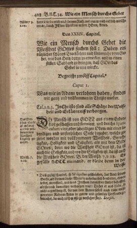 Das XXXIV. Capitel. - Das XXXVII. Capitel.