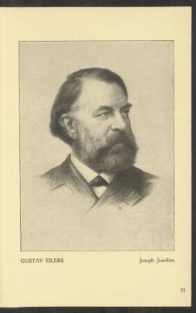 Gustav Eilers. Joseph Joachim