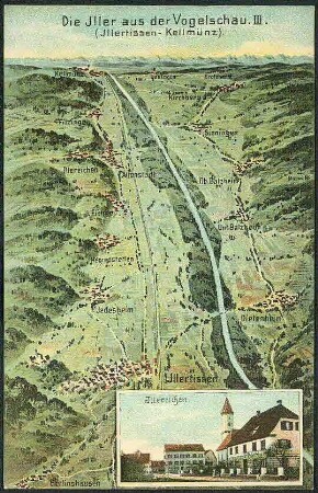 Die Iller aus der Vogelschau III. (Illertissen - Kellmünz))