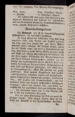264-270, Unterhaltungsoerter; Ballhaus; Tanzsaele; Feuerwerk; Thierhetz