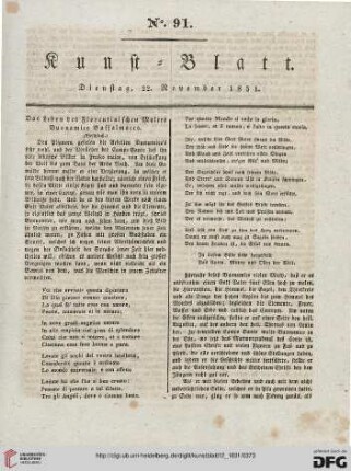 Nr. 91-100 (22. November – 22. December 1831)