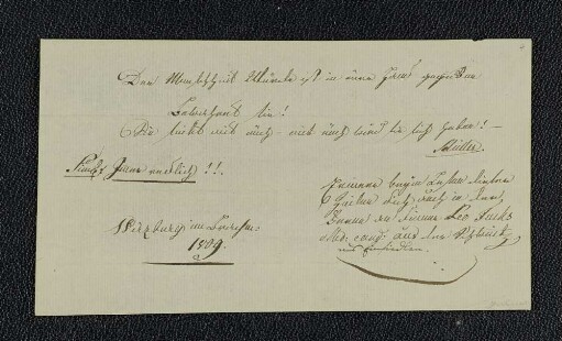 Leo Fuchs. – Würzburg, 06.1809