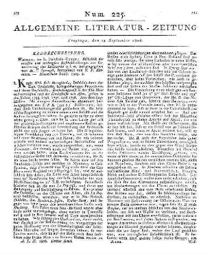 Fischer, C. A.: Reise nach Hyeres, im Winter 1803 - 1804. Leipzig: Hartknoch 1806