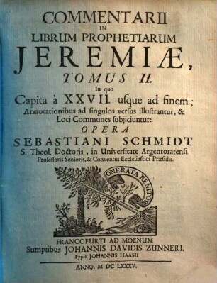 Commentarii super librum prophetiarum Jeremiae, 2