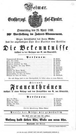 Frauenthränen