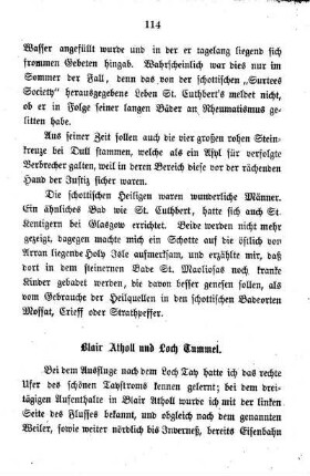 Blair Atholl und Loch Tummel: Die Wälder am Tay. ? Die Anwendung der Waldwicke. ? Pitlochrie. ? Der Paß von Killickrankie. ? Blair Atholl. ? Glen Tilt. ? Am Loch Tummel
