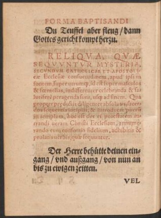 Reliqua, Quae Sequuntur Mysteria, Secundum Catholicae Et Apostolicae Ecclesiae consuetudinem ...