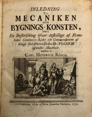Inledning til mecaniken och bygningskonsten