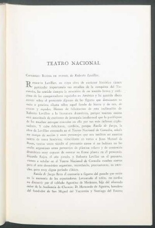 Teatro Nacional