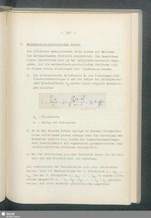 H. Mathematisch-statistischer Anhang