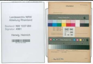 Entnazifizierung Heinrich Herwig , geb. 04.11.1909 (Ingenieur)