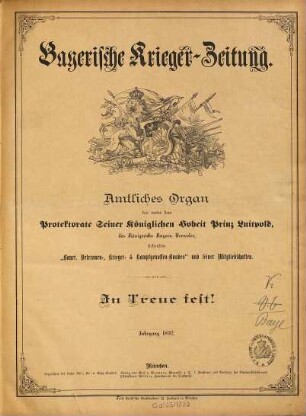 Bayerische Krieger-Zeitung. 8. 1892