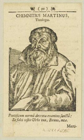 Bildnis des Martinus Chemnitius