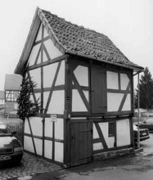 ehem. Wirtschaftsgebäude; Lauterbach, Alter Steinweg 1, Alter Steinweg 3