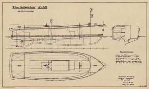 7 m Schleppboot, Maßstab 1:20, Johannes Schlichting, Travemünde