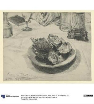 Norwegische Fettaustern (leer)