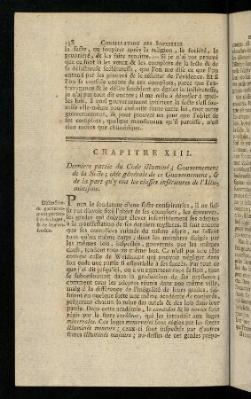 158-164, Chapitre XIII