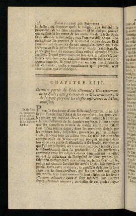 158-164, Chapitre XIII