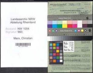 Entnazifizierung Christian Marx , geb. 13.02.1895 (Bahnwärter)