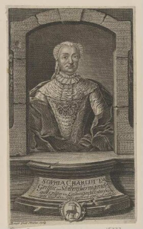 Bildnis der Sophia Charlotta