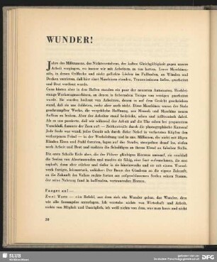 Wunder!