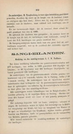 Sangi-Eilanden
