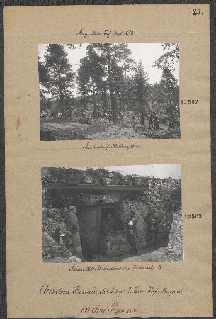 Buchenkopf: Stellungsbau