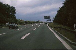 Einfahrt Nebenfahrbahn (aus Richtung Böblingen)